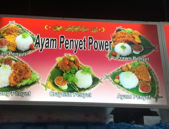 Ayam Penyet Power @ Asian Cuisine